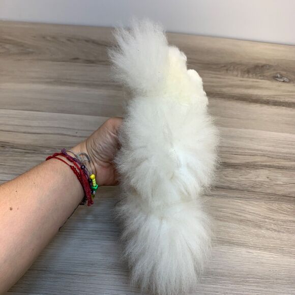 Super Soft Alpaca Teddy Bear Handmade In Peru from 100% Baby Alpaca Teddy 9" - Picture 4 of 9